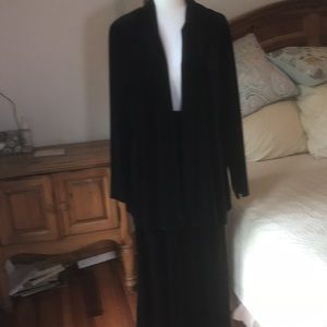 Notations Velvety Skirt XL and Open Jacket L